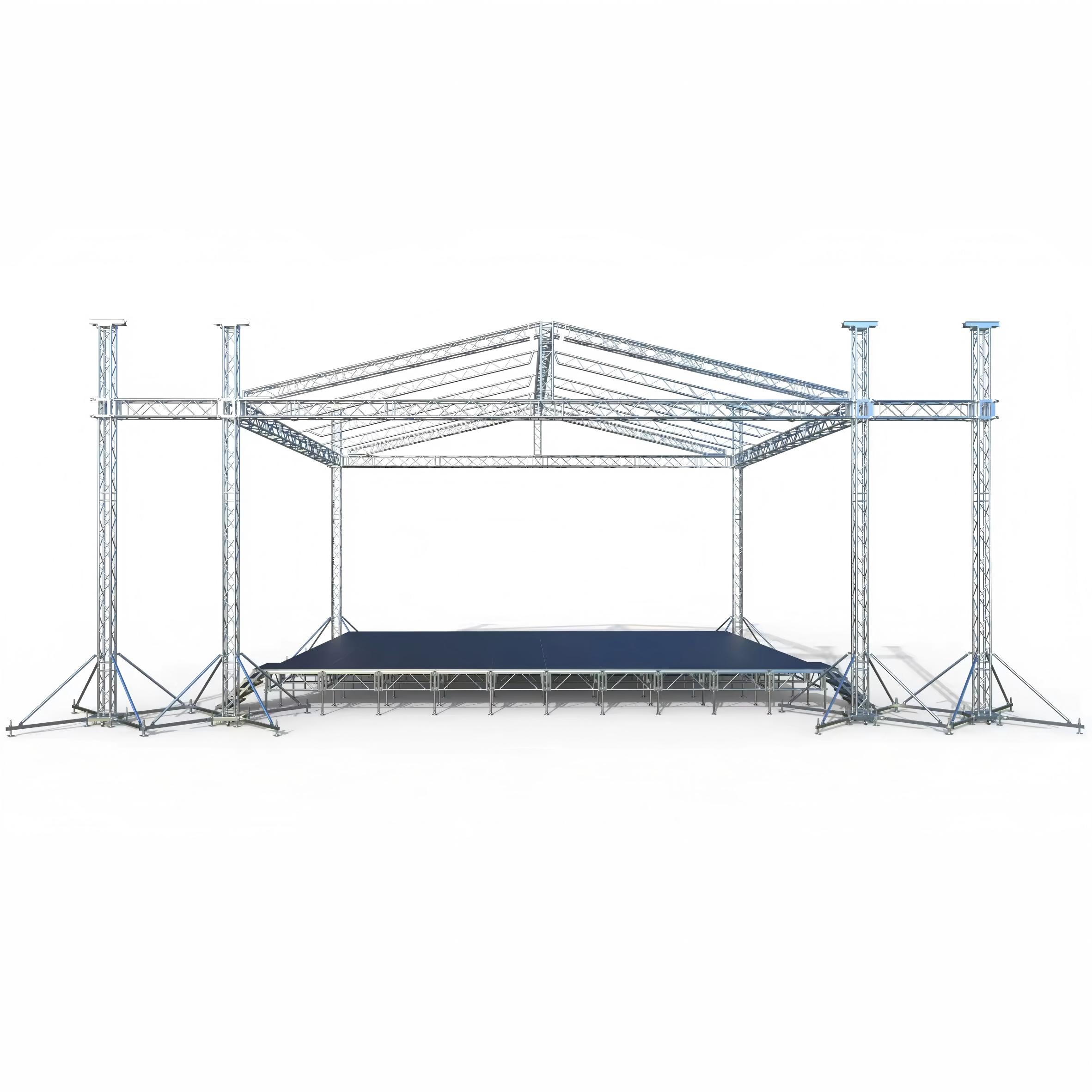 Aluminum Stage Truss Roof for Pro Lights 12x10x8m 6pillar with 2m for Hanging Speakers1.jpg