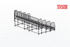 34-Person Modular Ringlock Seating Grandstand Structure