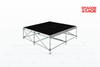 20x18m Steel Ringlock Concert Stage Platform with 2x1m Aluminum-Plywood Decks and Dual Access Stairs